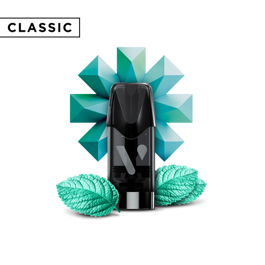 Polar Mint Zero Nic Vuse Pods Classic