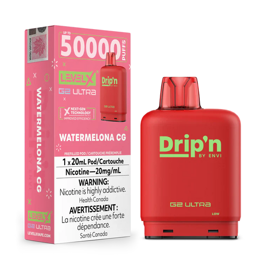 Watermelona CG by Level X Drip'n G2 Ultra 50K