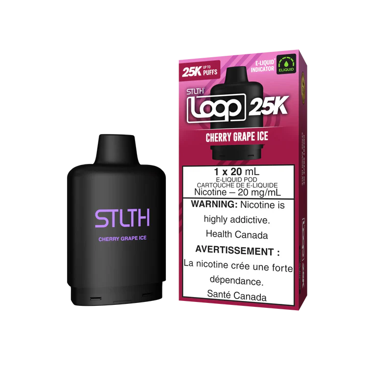 Cherry Grape Ice Stlth Loop 25K Pod