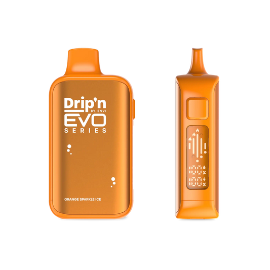 Orange Sparkle Ice Drip'n by Envi EVO 63K - Disposable Vape - view 2