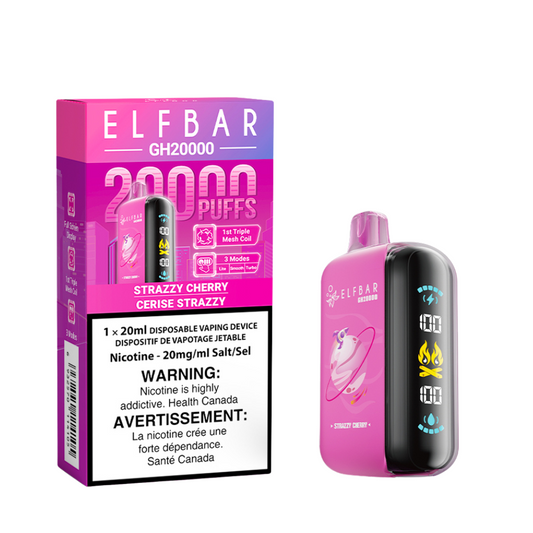 Elf Bar GH20k Disposable Vape -Strazzy Cherry