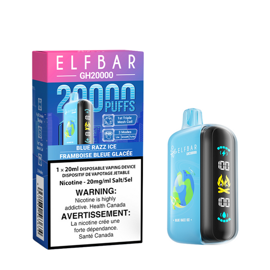 Elf Bar GH20k Disposable Vape - Blue Razz Ice