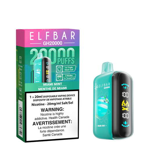 Elf Bar GH20k Disposable Vape - Miami Mint