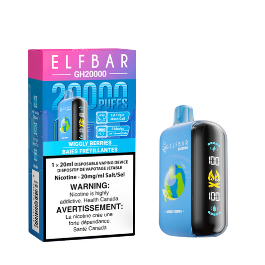 Elf Bar GH20k Disposable Vape - Mixed Berry Fusion Wiggly Berries