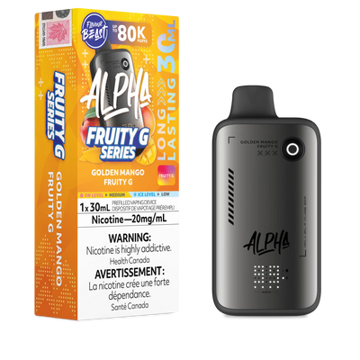 Golden Mango Fruity G Flavour Beast Alpha - Disposable Vape 80K