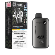 Beast Alpha Raisin blanc sauvage glacé - Vape jetable 80K
