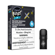 Flavour Beast Flow Pods - Blazin Banana Blackberry Iced (Compatible With STLTH)