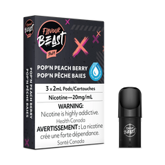 Flavour Beast Flow Pods - Pêche Baies (Compatible avec STLTH)
