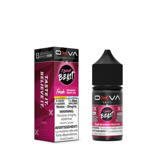 Fresh Dragon Fruit Ice by Flavour Beast x OXVA E-Liquid Salt