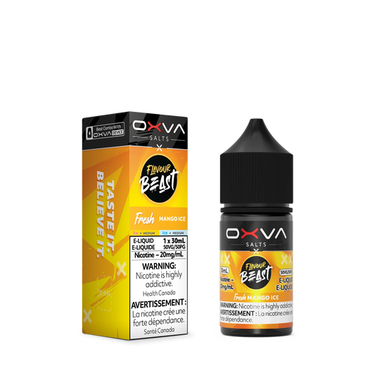 Fresh Mango Ice by Flavour Beast x OXVA E-Liquid Salt