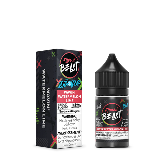 Wavin' Watermelon Lime Iced by Flavour Beast Salt by FLAVOUR BEAST β view 2