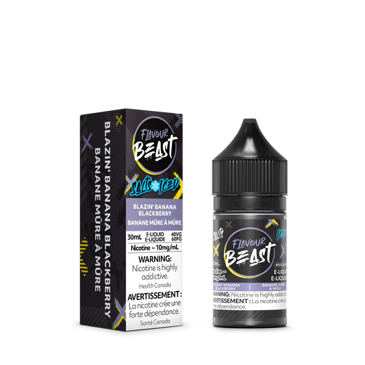 Blazin' Banana Blackberry Iced by Flavour Beast Salt