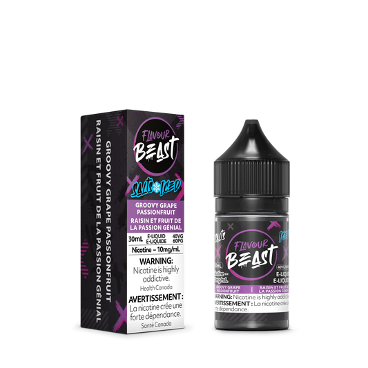 Groovy Grape Passionfruit Iced by Flavour Beast Salt