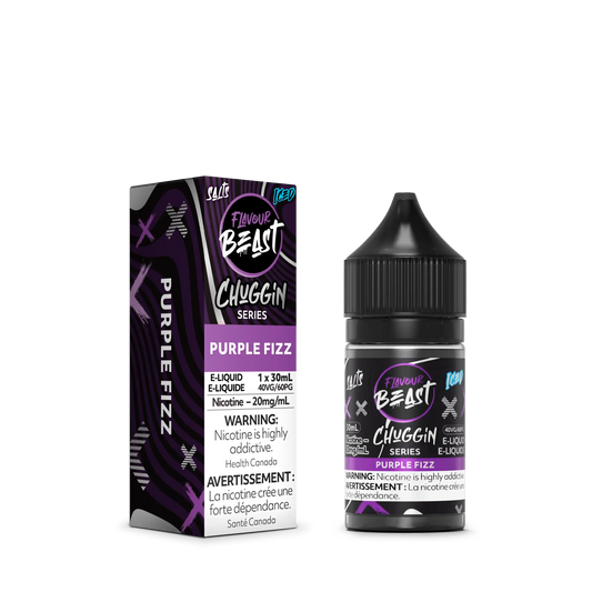 Purple Fizz Iced by Flavour Beast Chuggin' Series Salt