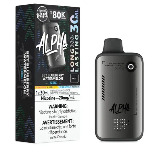 Flavour Beast Alpha Disposable - Bet Blueberry Watermelon Iced