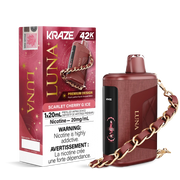 Cerise Écarlate G Ice Kraze Luna - Jetable 42K