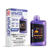 Grape Ice Kraze HD Mega - Jetable 20K