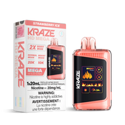 Strawberry Ice Kraze HD Mega - Jetable 20K
