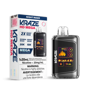 Night Rider Kraze HD Mega - Jetable 20K
