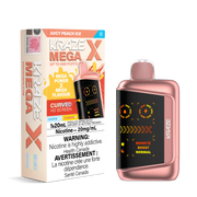 Juicy Peach Ice Kraze Mega X - Jetable 48K