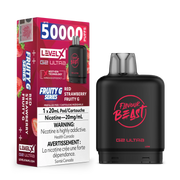 Fraise rouge fruitée G par Level X Flavour Beast G2 Ultra 50K