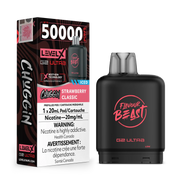 Boisson Glacée Classique Fraise par Level X Flavour Beast G2 Ultra 50K