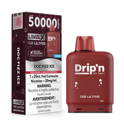 Doc Fizz Ice par Level X Drip'n G2 Ultra 50K