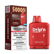 Red Classic Ice par Level X Drip'n G2 Ultra 50K