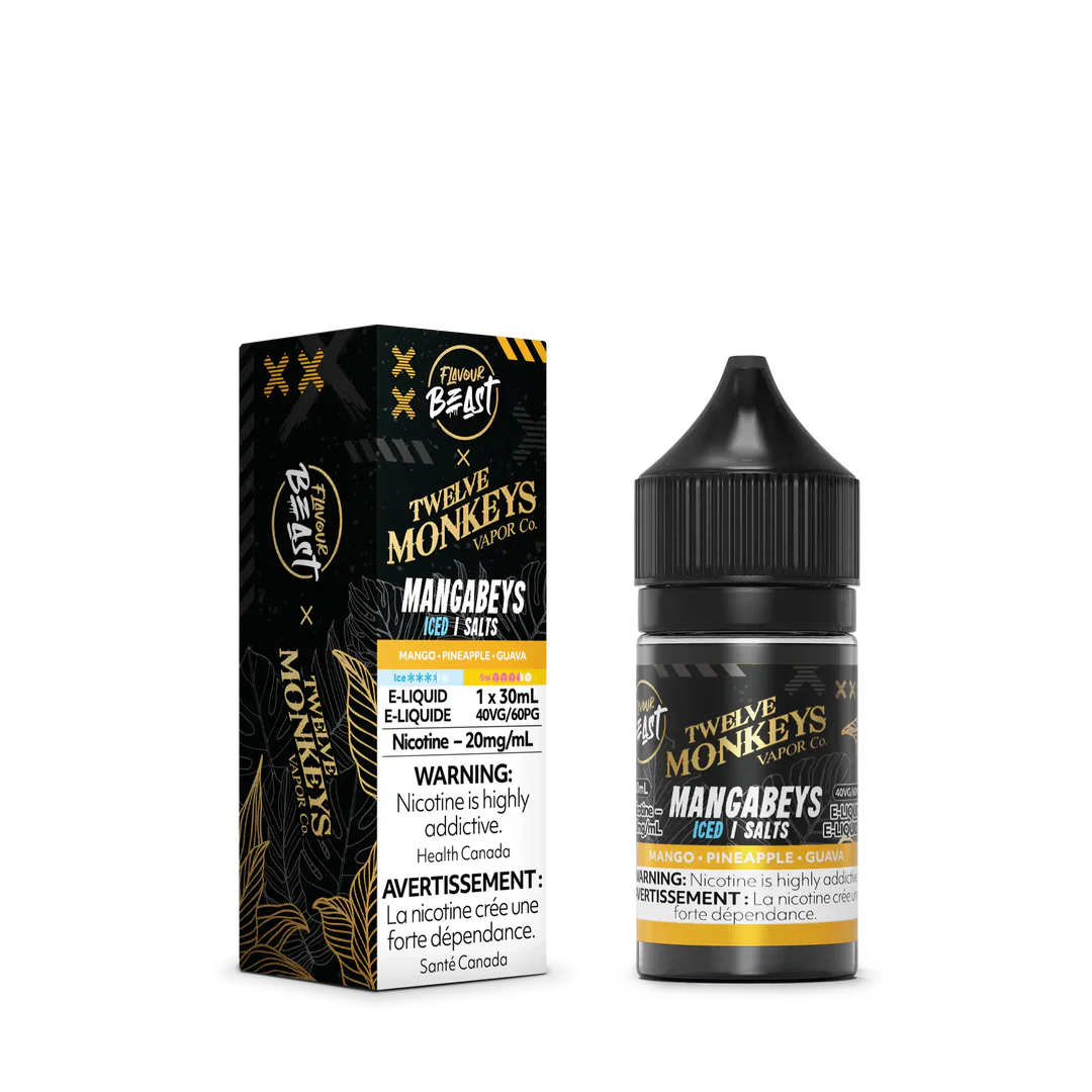 Mangabeys Iced by Twelve Monkeys x Flavour Beast Salt