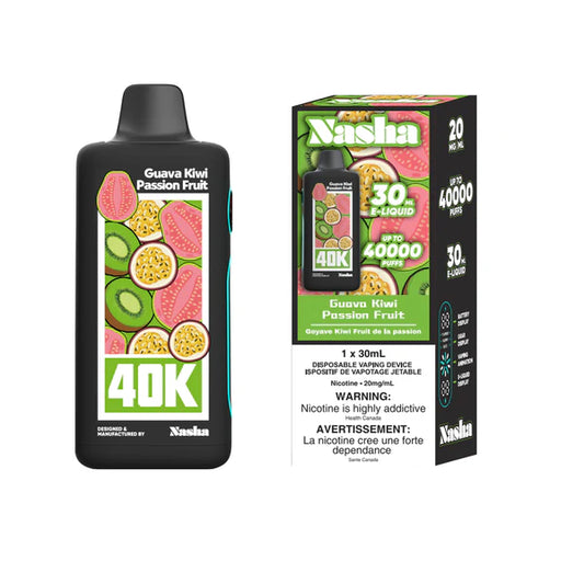 Nasha 40K Disposable - Guava Kiwi Passion Fruit