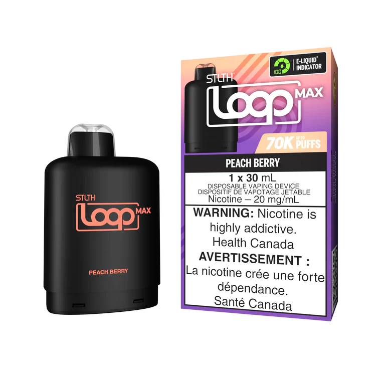 Peach Berry Stlth Loop Max 70K Pod