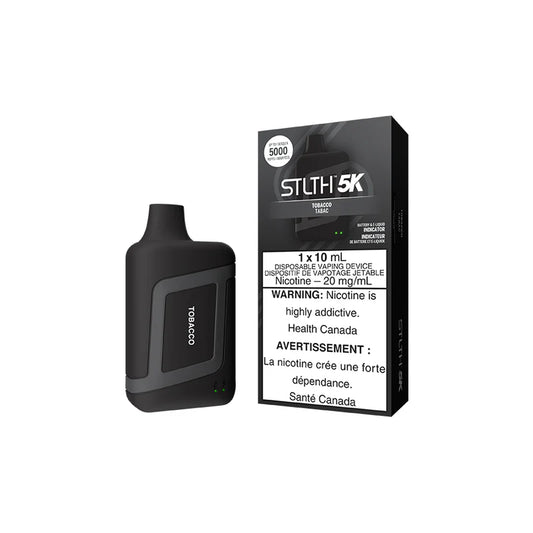 Tobacco Stlth 5K Box - Disposable Vape