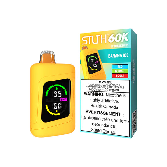 Banana Ice Stlth 60K - Disposable Vape