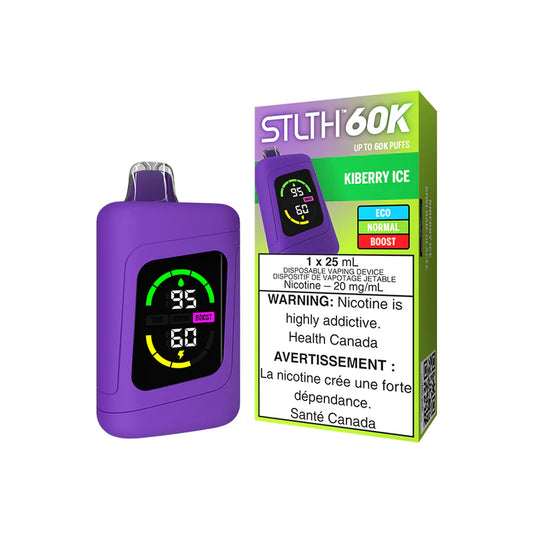 Kiberry Ice Stlth 60K - Disposable Vape