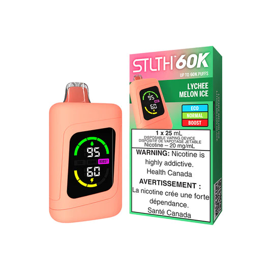 Lychee Melon Ice Stlth 60K - Disposable Vape