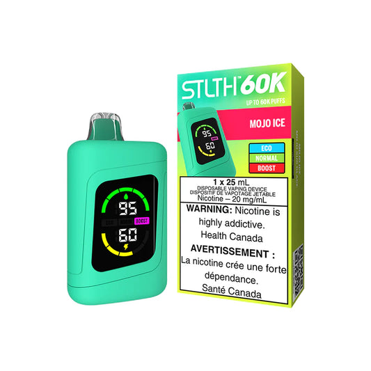 Mojo Ice Stlth 60K - Disposable Vape