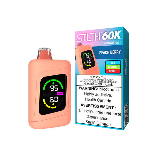 Peach Berry Stlth 60K - Disposable Vape