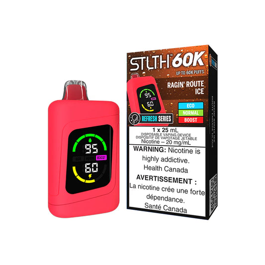 Ragin Route Ice Stlth 60K Refresh Series - Disposable Vape