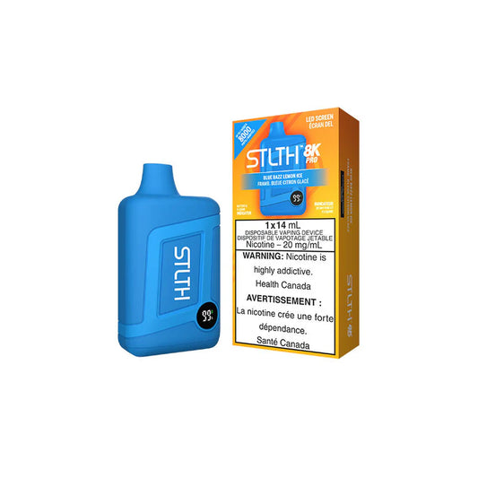 Blue Razz Lemon Ice Stlth 8K Pro - Disposable Vape