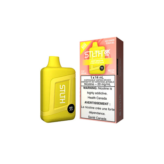 Lemon Squeeze Ice Stlth 8K Pro - Disposable Vape