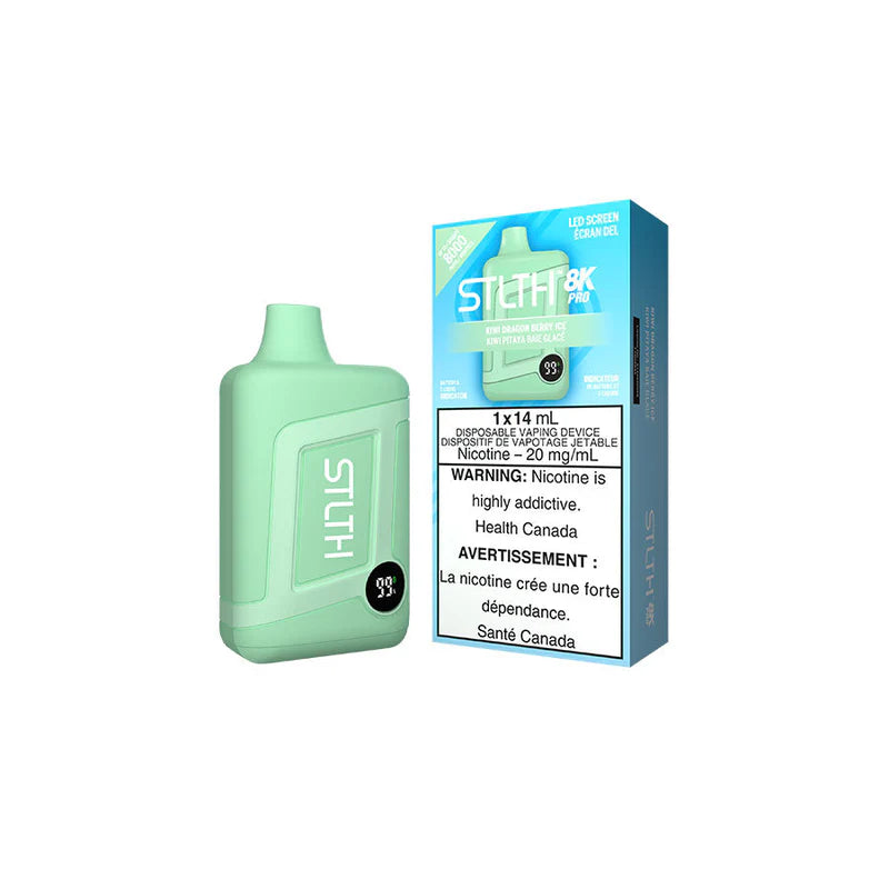 Kiwi Dragon Berry Ice Stlth 8K Pro - Disposable Vape
