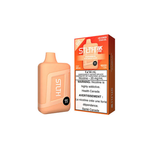 Peach Mango Ice Stlth 8K Pro - Disposable Vape