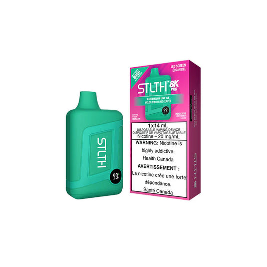 Watermelon Lime Ice Stlth 8K Pro - Disposable Vape