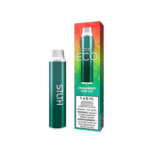 Strawberry Kiwi Ice Stlth Eco Box - Disposable