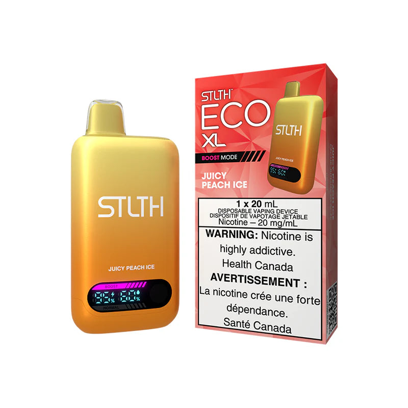 Juicy Peach Ice Stlth Eco XL - Disposable 60K