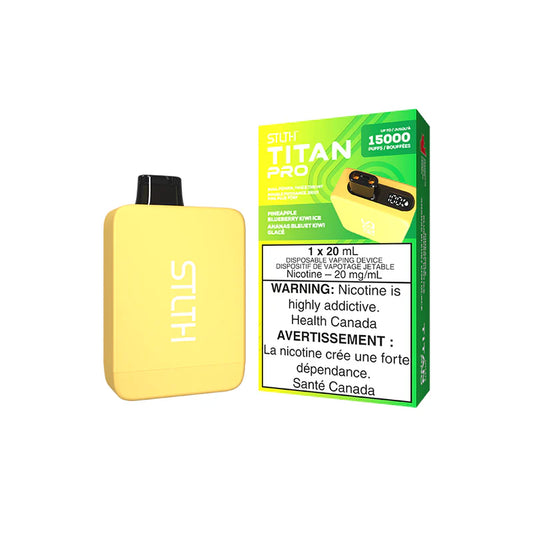 Pineapple Blueberry Kiwi Ice Stlth Titan Pro - Disposable 15K