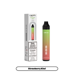 Barre Icone Fraise Kiwi Hybride - Jetable 2K