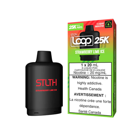 Strawberry Lime Ice Stlth Loop 25K Pod