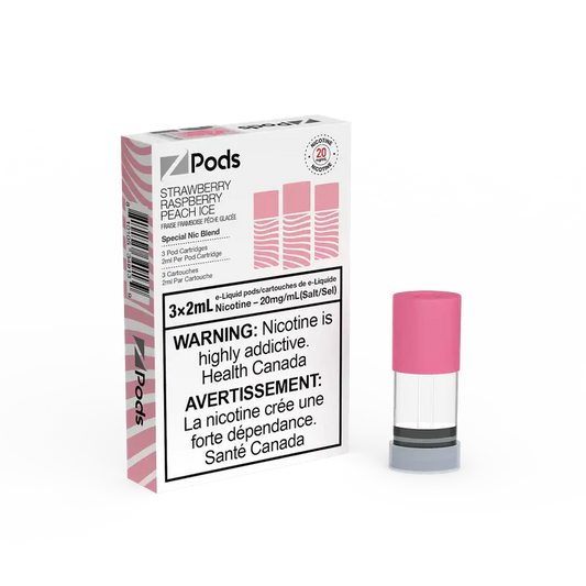 Strawberry Raspberry Peach Ice ZPods by ZLab