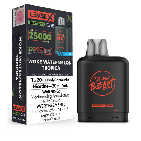 Wicked White Peach Flavour Beast Boost G2 Pods 25K